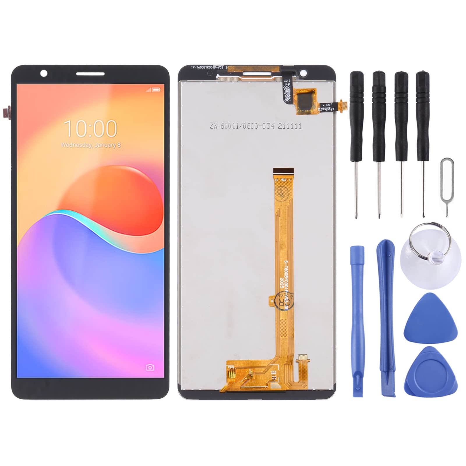 LCD Screen and Digitizer Full Assembly for ZTE Blade A31 Plus